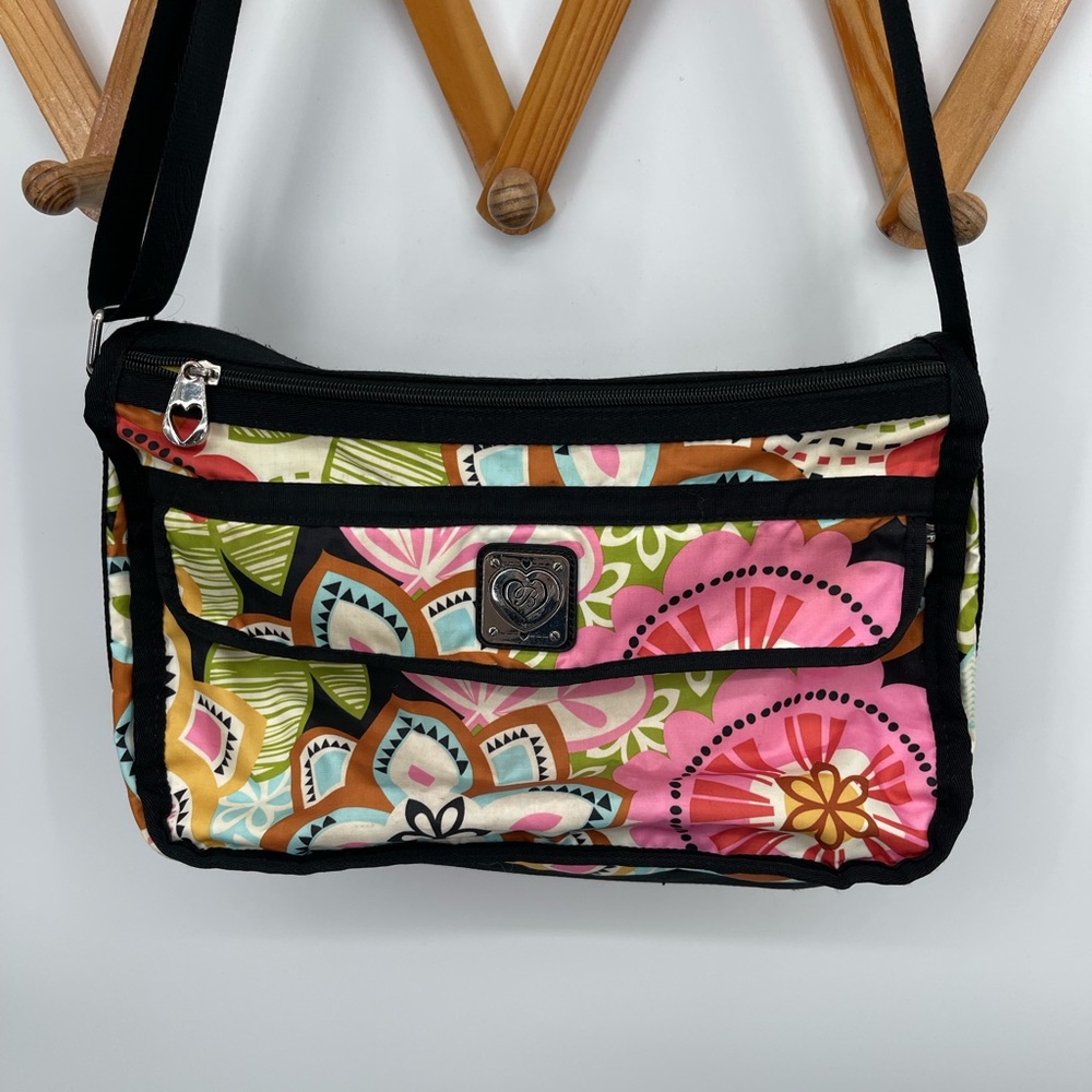 ⭐️Brighton Vibrant Retro Mod Fabric Crossbody Bag